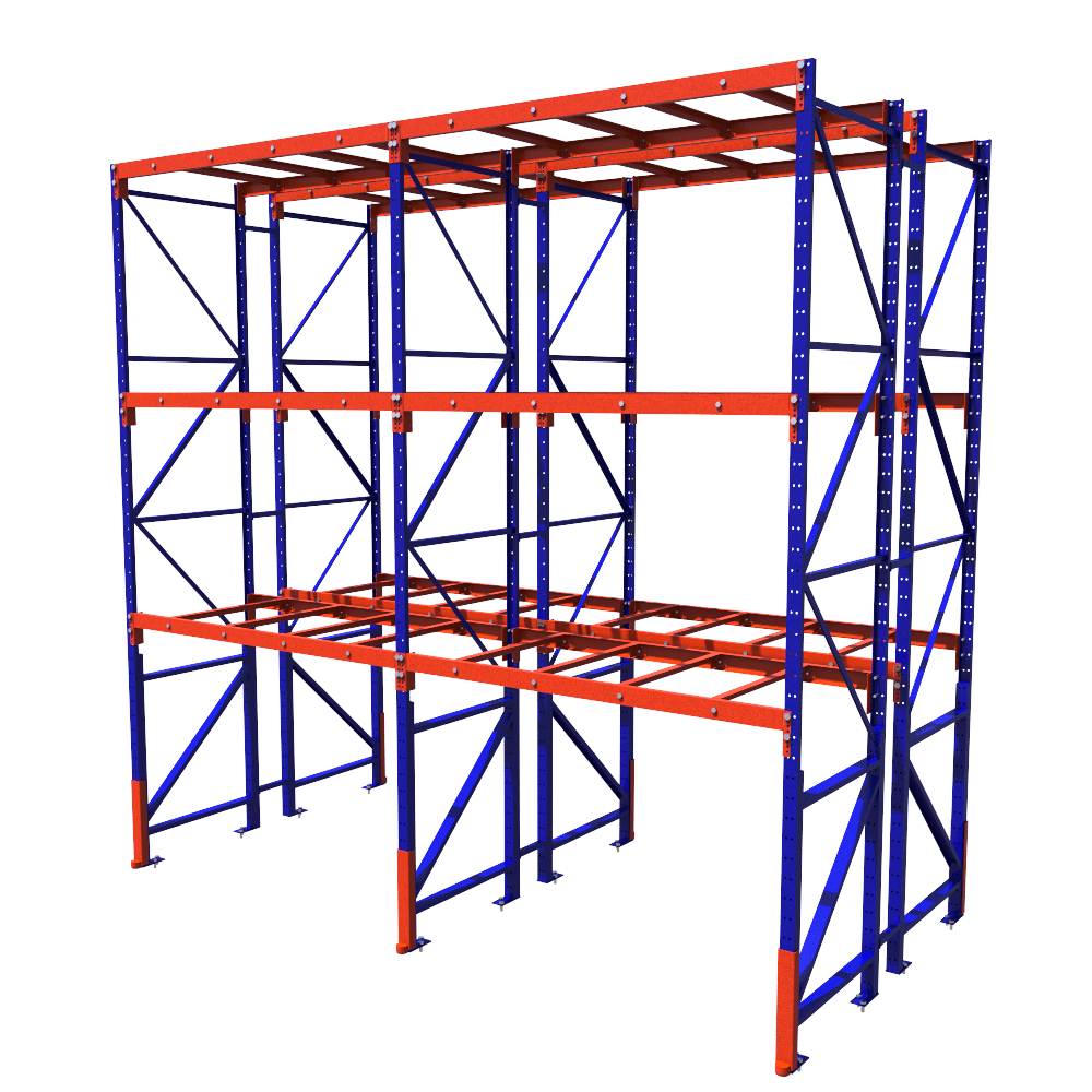racking, palettier, structural, rendu